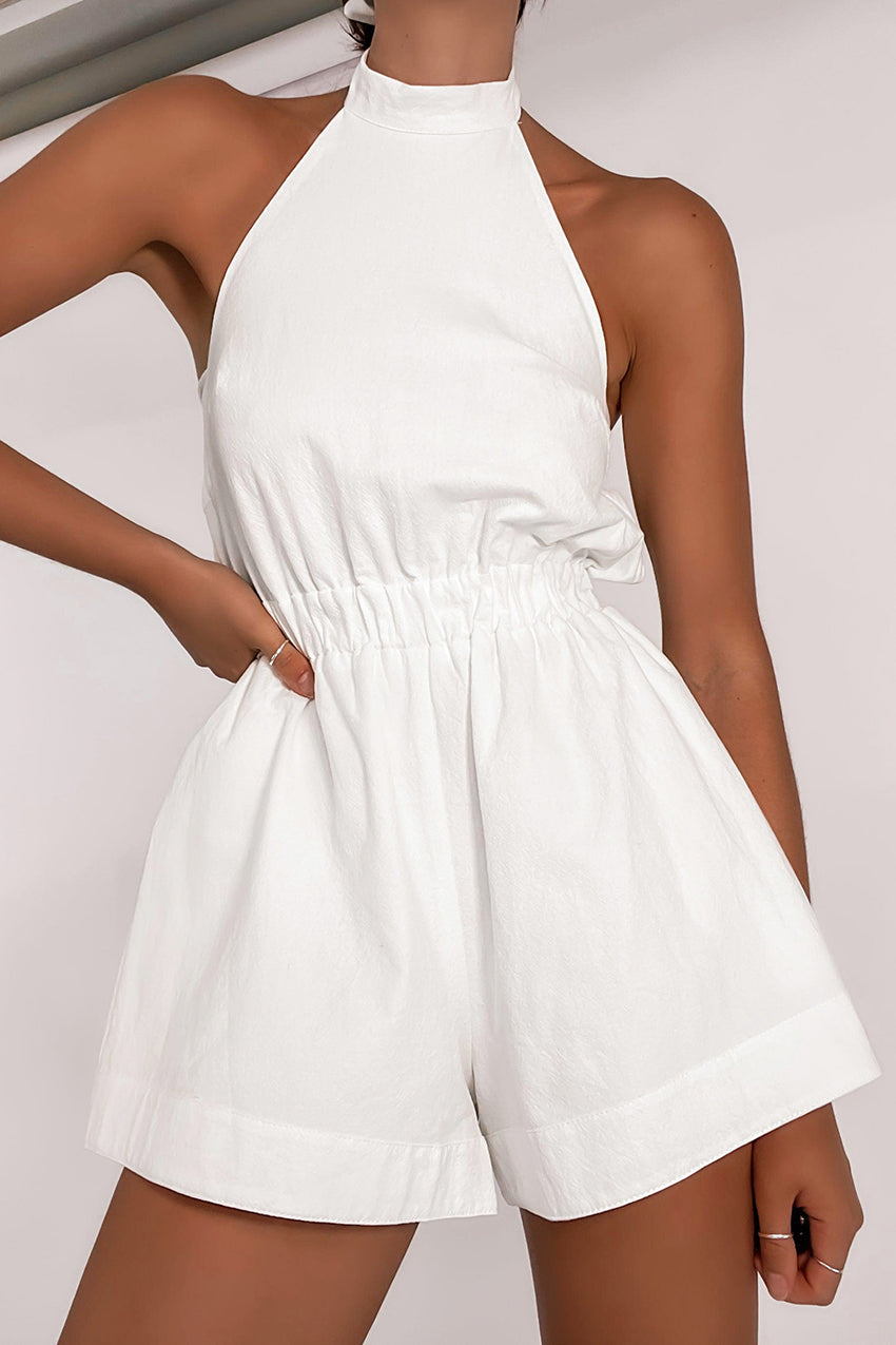 Nava™ Jumpsuit – 100% Cotton High-Waist Summer Look | Becker's Amsterdam™