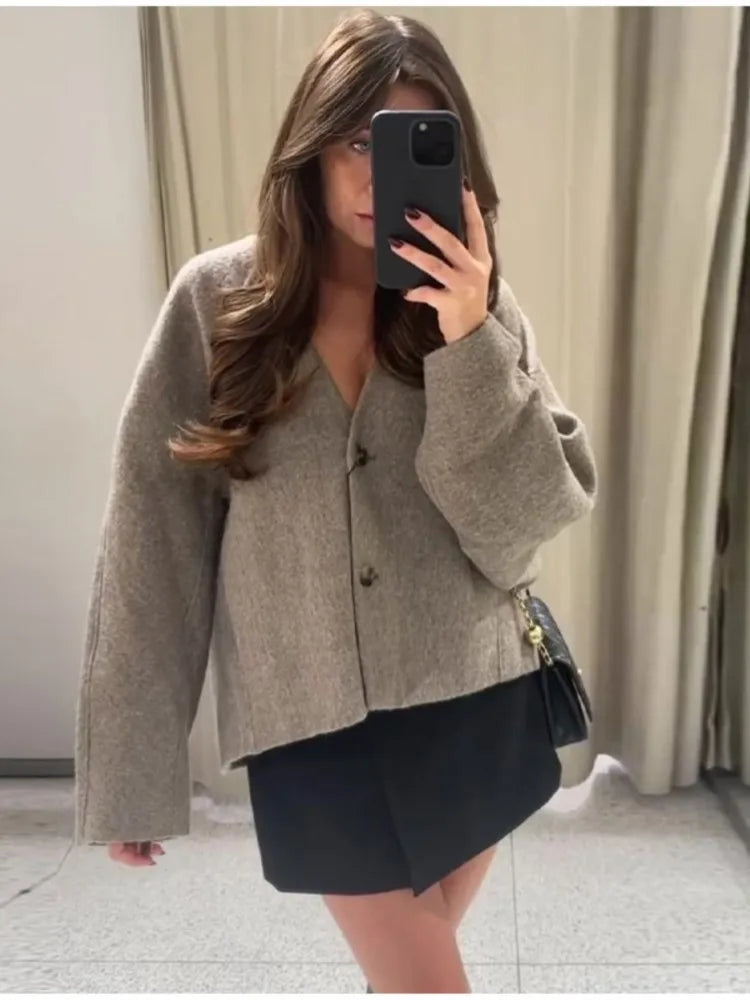 Sera Oversized Silhouette Blazer | Minimalistisk design – komfort og stil