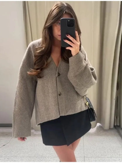 Sera Oversized Silhouette Blazer | Minimalistisk design – komfort og stil