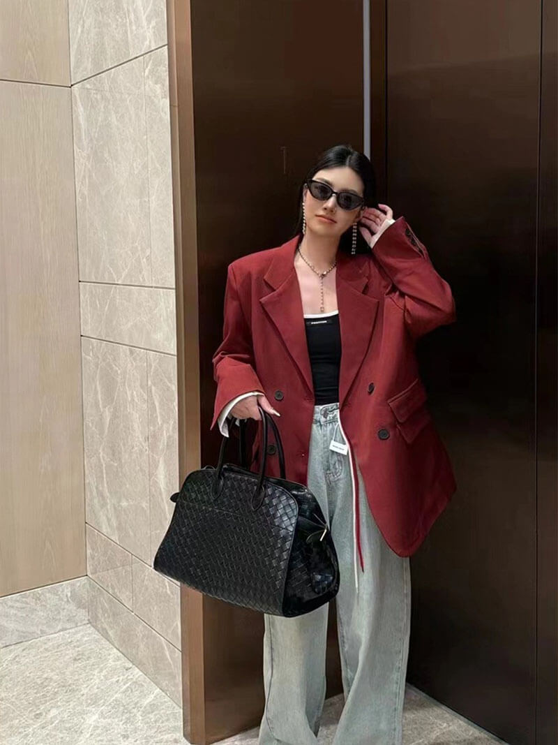 Henna Handtasche – Elegante Damenhandtasche mit geflochtenem Design und luxuriöser Verarbeitung