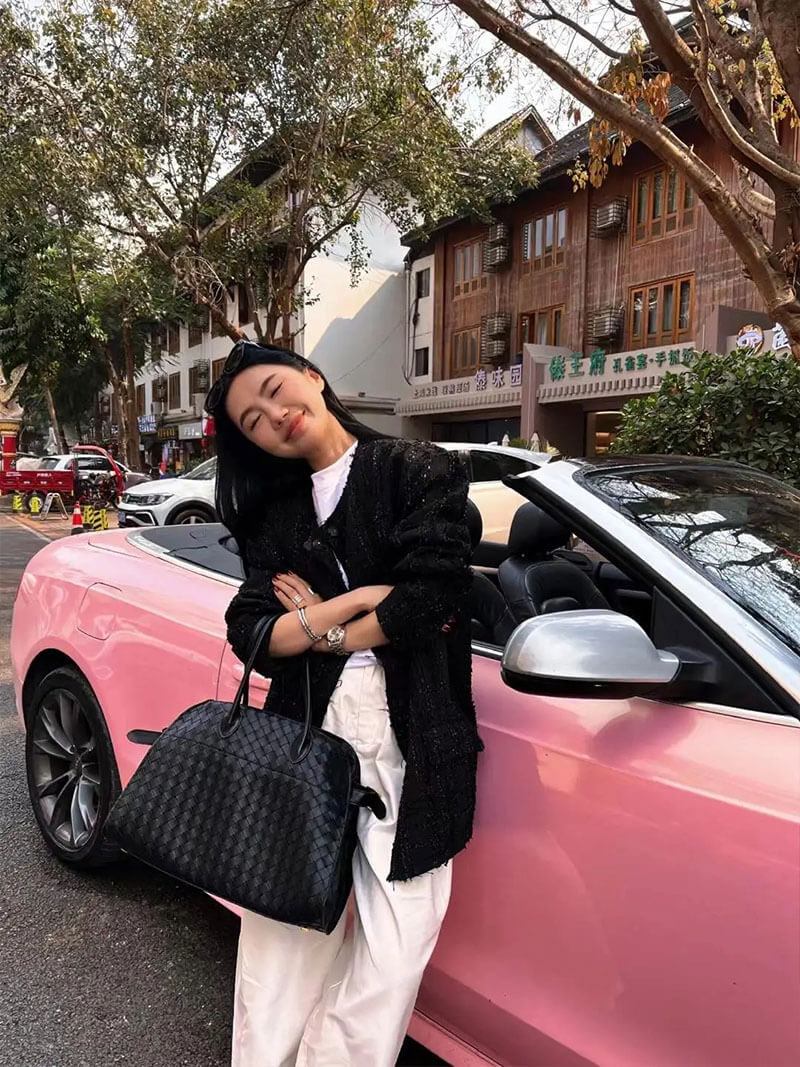 Elegante dameshandtas met vlechtontwerp en handgreep – Becker’s Amsterdam™