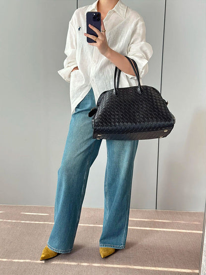 Henna Handtasche – Elegante Damenhandtasche mit geflochtenem Design und luxuriöser Verarbeitung