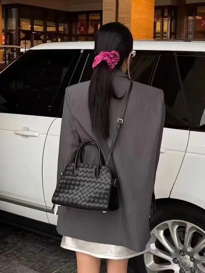 Henna Handtasche – Elegante Damenhandtasche mit geflochtenem Design und luxuriöser Verarbeitung