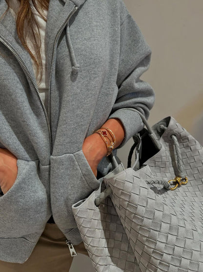 Cilena Weave Handtasche – Luxuriöse geflochtene Wildleder-Damenhandtasche