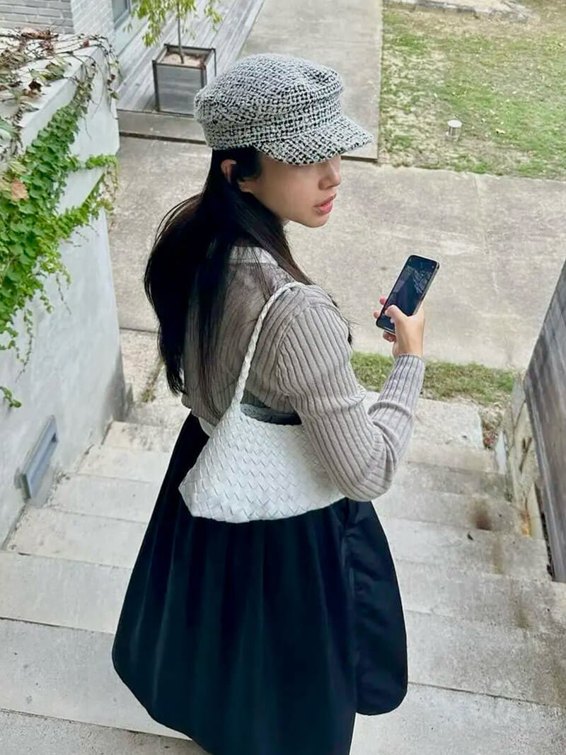 Liese Geflochtene Umhängetasche – Elegantes Design &amp; bequemer Riemen