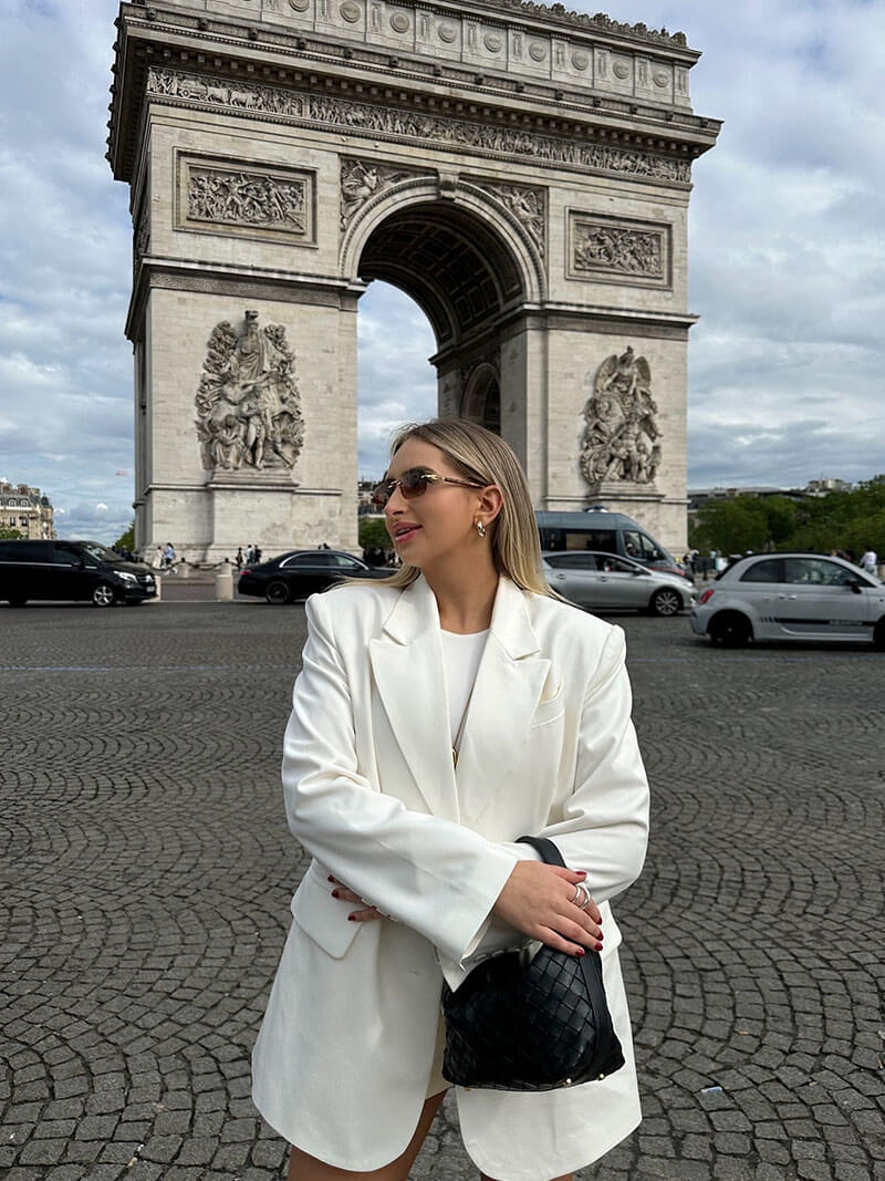 Eleganza Weave Handtas gevlochten dameshandtas – Becker’s Amsterdam