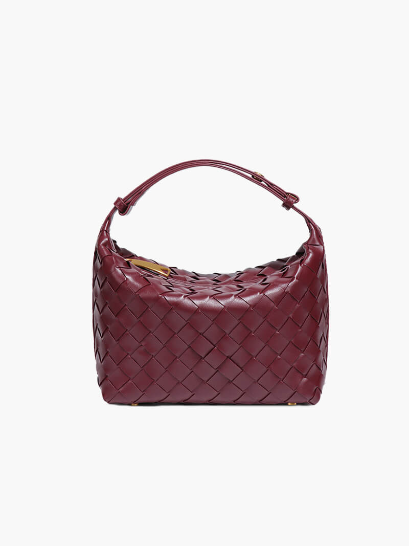 Eleganza Weave Handbag – Geflochtene Damenhandtasche für City &amp; Abend
