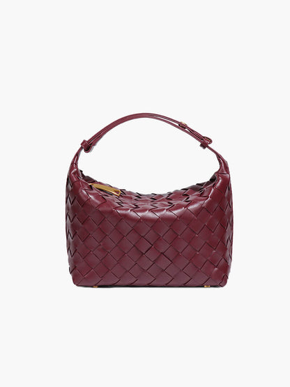 Eleganza Weave Handbag – Geflochtene Damenhandtasche für City &amp; Abend