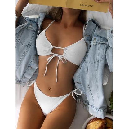 Zanzibar Bikini Set With Trekkoord - Becker's Amsterdam ™