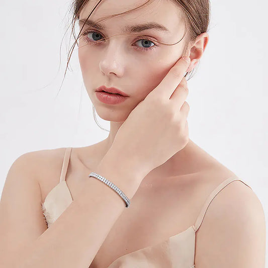 Becker's Amsterdam™ - Berlijn Modieuze Sterling Zilveren Armband