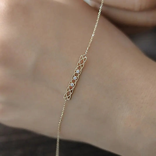 Becker's Amsterdam™ - Met Goud Verguld Zilveren Zirkonia Armband