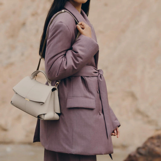 Iridella Handbag van Becker’s Amsterdam – elegante dameshandtas met luxe afwerking en gouden details