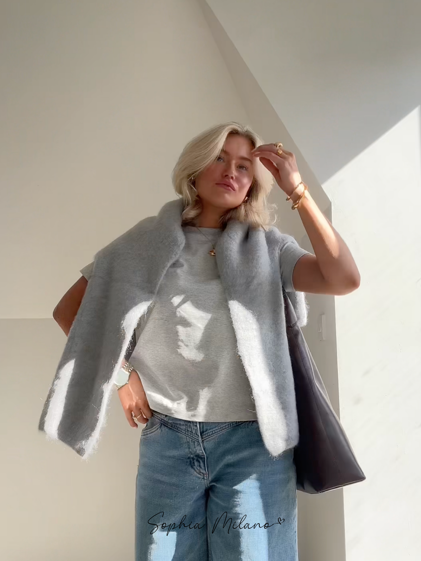 Blush Knit Cloud™ – Oversize-Strickpullover für Damen | Gemütliche Strickwaren Becker's Amsterdam