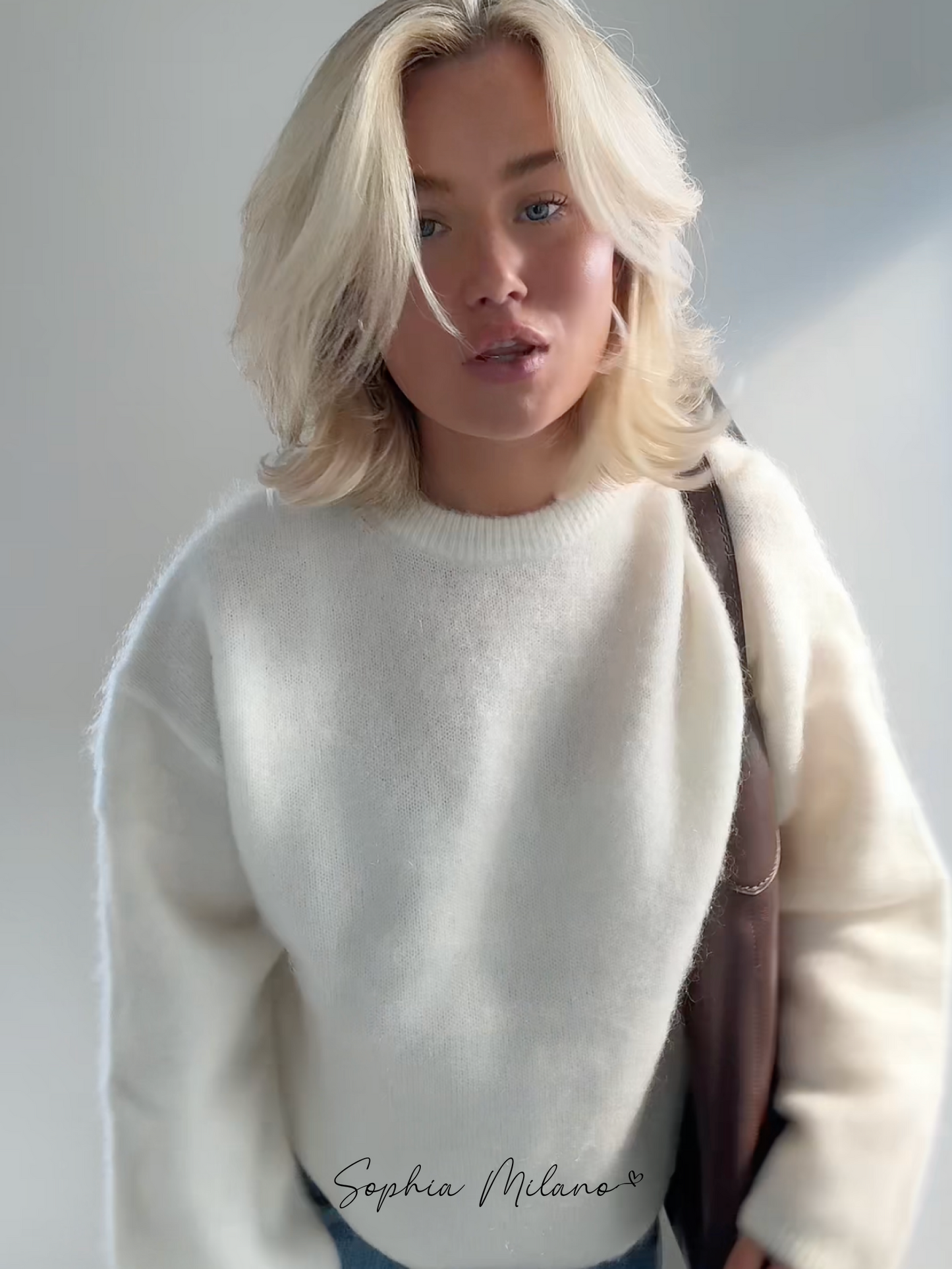 Blush Knit Cloud™ – Oversize-Strickpullover für Damen | Gemütliche Strickwaren Becker's Amsterdam