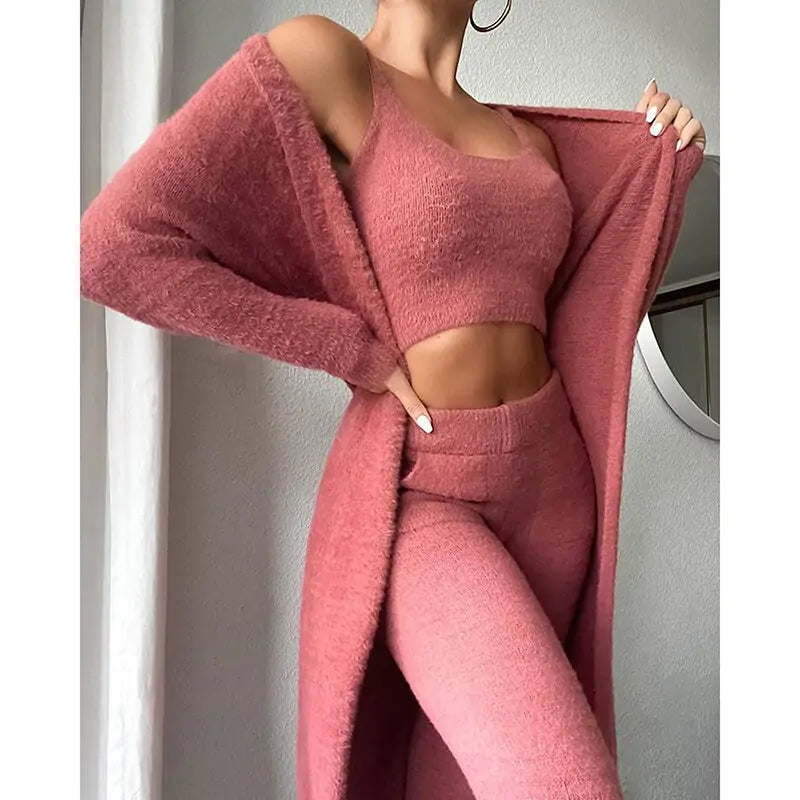 Becker's Amsterdam™ - Dublin Cardigan Pants &amp; Top Set Loungewear