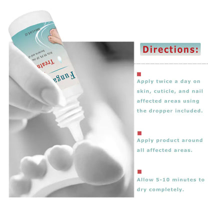 Nail Serum for Foot Care and Fungus Removal Gel 