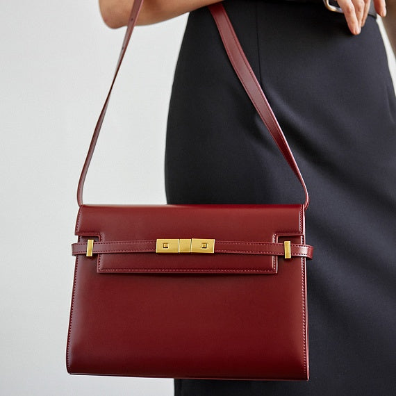 Becker's Amsterdam™ - Bordeaux Classic Bordeaux Red Crossbody Bag Women - Classy Burgundy