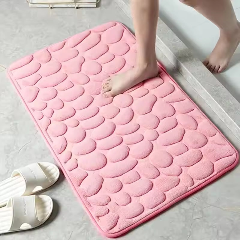 Roze anti-slip badmat 40x60 cm – comfortabele en veilige douchemat voor badkamer