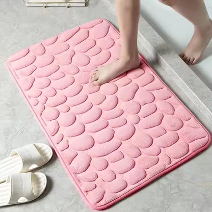 Roze anti-slip badmat 40x60 cm – comfortabele en veilige douchemat voor badkamer