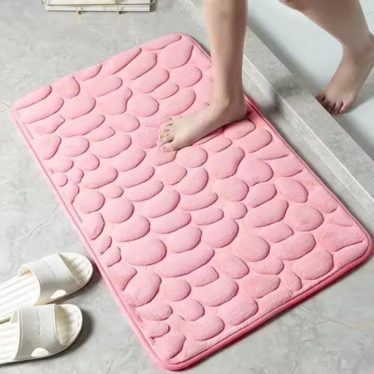 Roze anti-slip badmat 40x60 cm – comfortabele en veilige douchemat voor badkamer