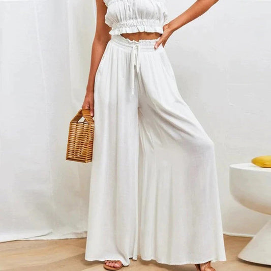 Chloe Palazzo Pants – ženske široke hlače, elegantne i udobne za casual ili chic outfite