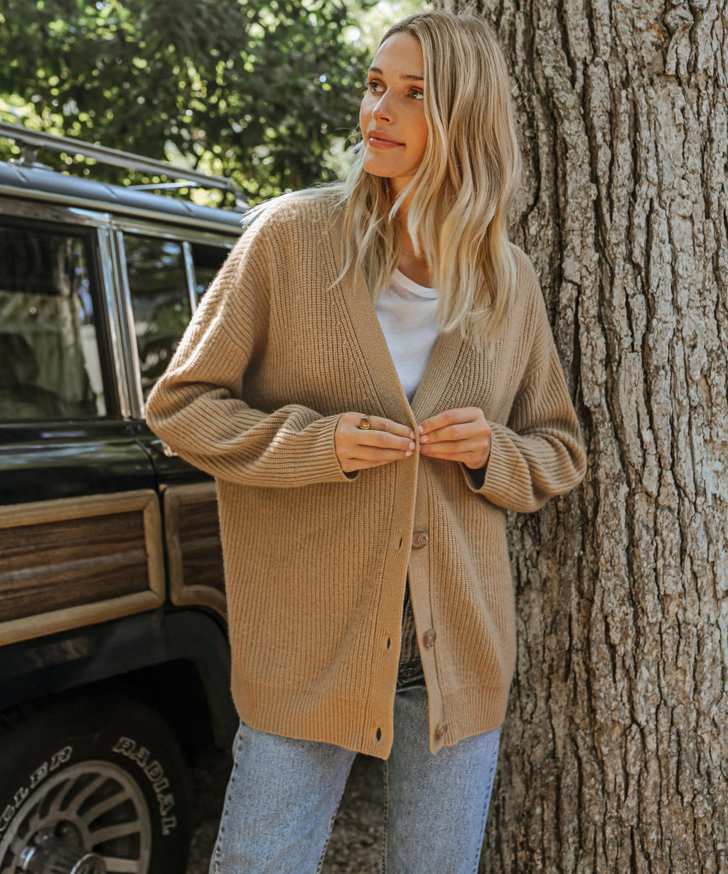 Serenne Woolblend Cardigan – Preveliki pleteni kardigan | Beckerov Amsterdam