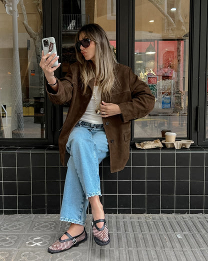 Suede Vogue Blazer™ – Luxury Suede Blazer Women | Becker's Amsterdam