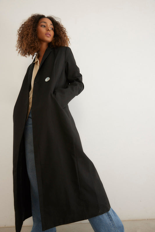 Truman Regent Coat™ – extra lange dames jas met klassieke snit