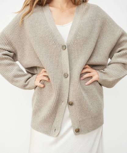 Serenne Woolblend Cardigan – Preveliki pleteni kardigan | Beckerov Amsterdam