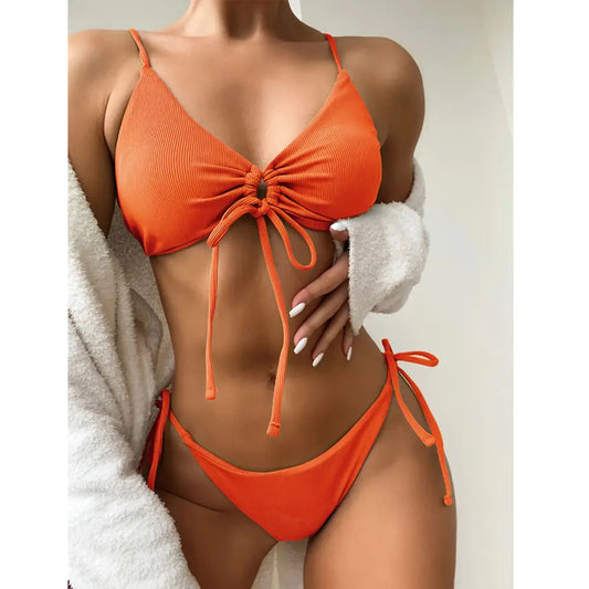 Zanzibar Bikini Set With Trekkoord - Becker's Amsterdam ™