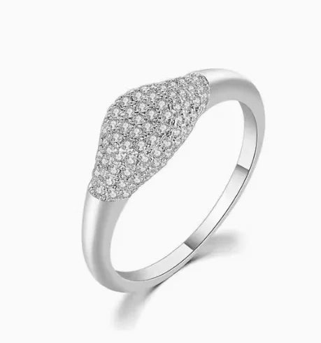 Becker's Amsterdam™ - Oisterwijk Chique Zirkonia Ring Voor Vrouwen