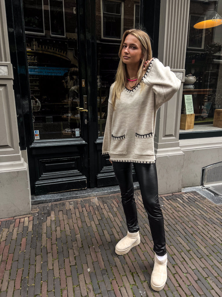 Sandrine Suede Boots™ – Beige Suede-Look Ankle Boots for Women | Becker's Amsterdam