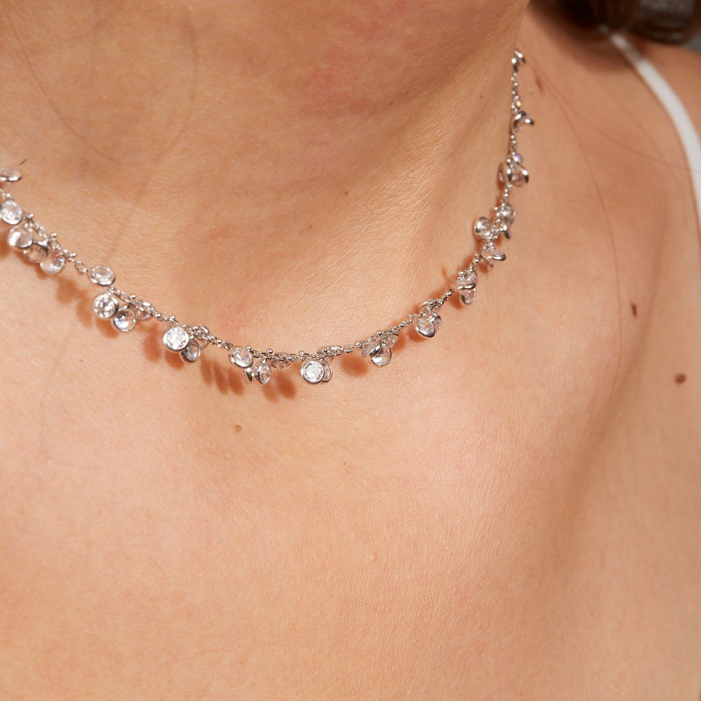 Éclat Cascade Necklace™ – Crystal Women's Necklace | Becker's Amsterdam