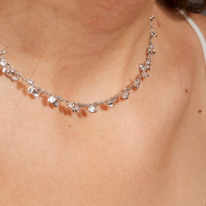 Éclat Cascade Necklace™ – Crystal Women's Necklace | Becker's Amsterdam