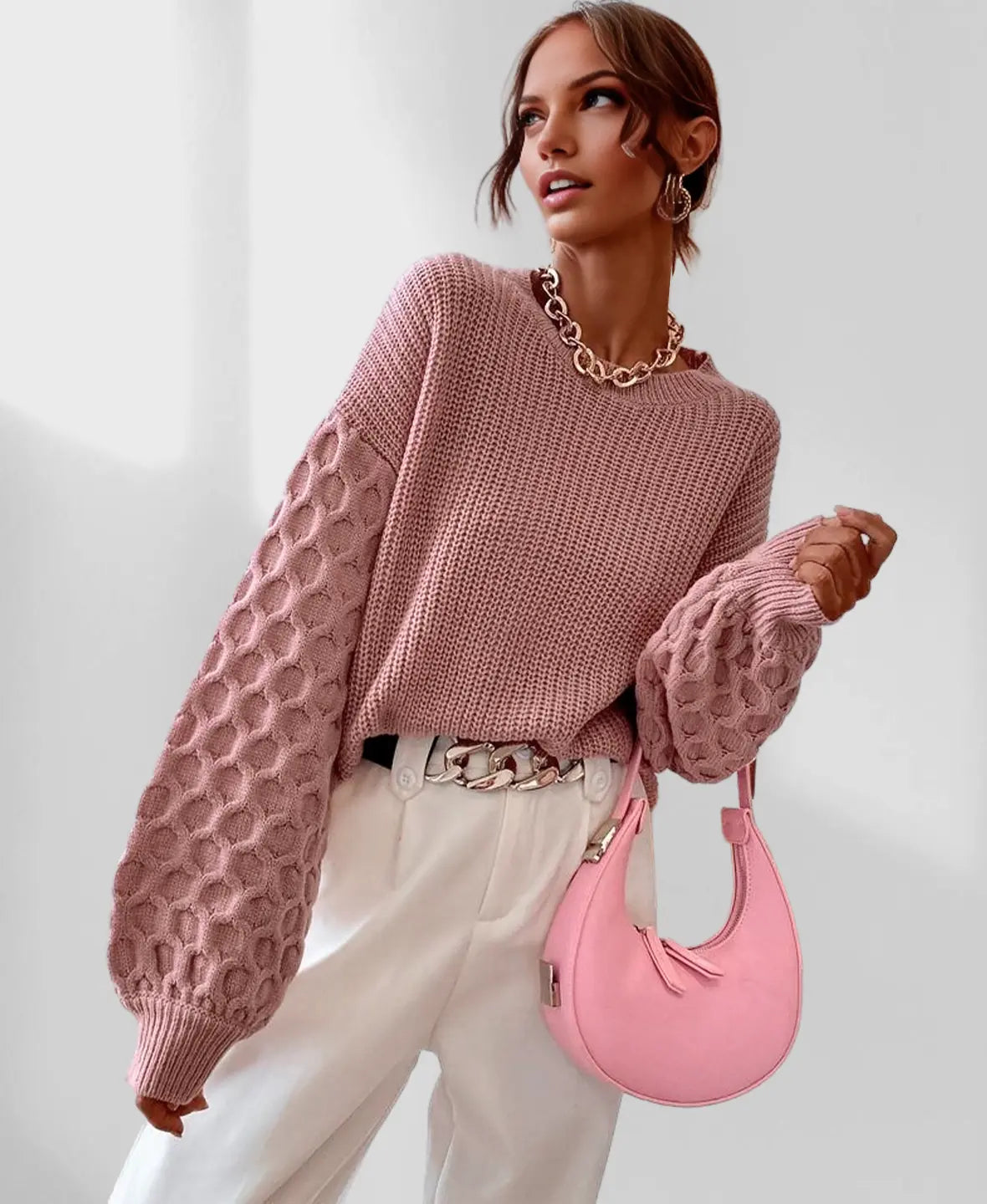 Calisse Cozy Knit – Elegant Women's Sweater | Becker's Amsterdam 