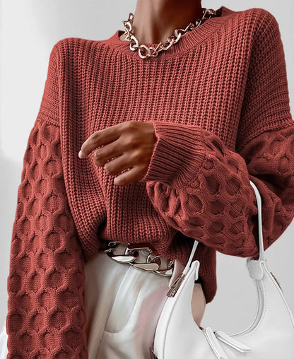 Calisse Cozy Knit – Elegant Women's Sweater | Becker's Amsterdam 