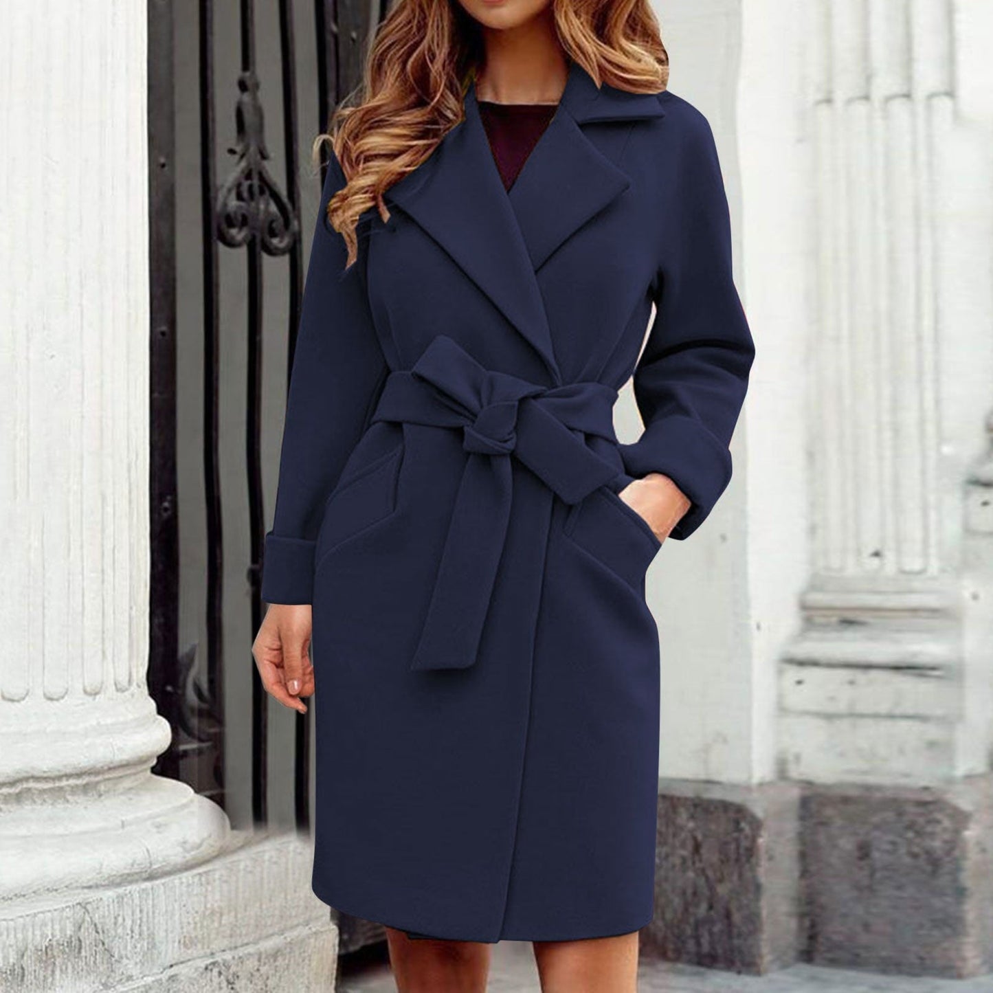 Sylvette Classy Coat elegante lange damesjas | Becker’s Amsterdam™