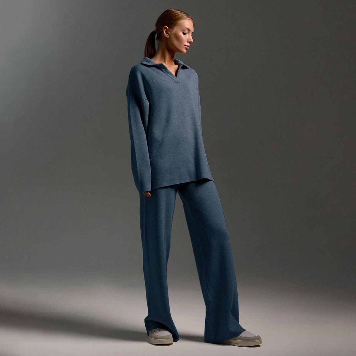 Lyra™ Knitted Tracksuit – Knitted Two-Piece Set for Women | Becker's Amsterdam™