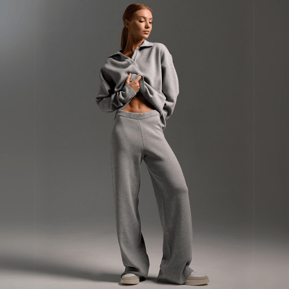 Lyra™ Knitted Tracksuit – Knitted Two-Piece Set for Women | Becker's Amsterdam™