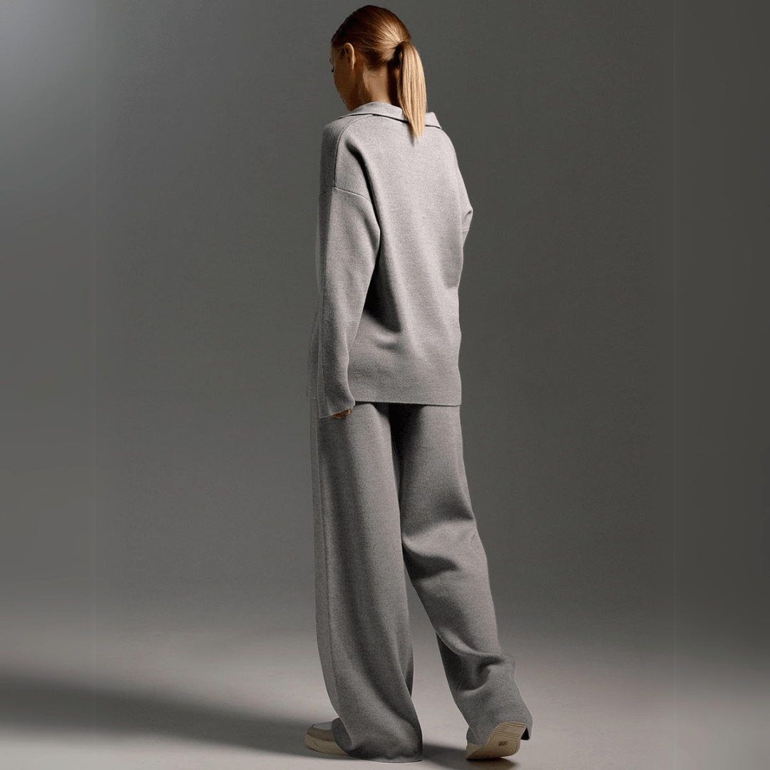 Lyra™ Knitted Tracksuit – Knitted Two-Piece Set for Women | Becker's Amsterdam™