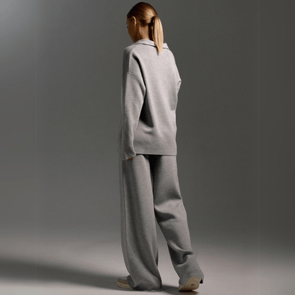 Lyra™ Knitted Tracksuit – Knitted Two-Piece Set for Women | Becker's Amsterdam™