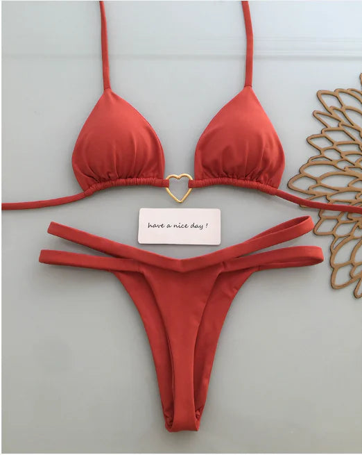 Fashionable red bikini set - sexy, stylish & comfortable | Becker's Amsterdam ™