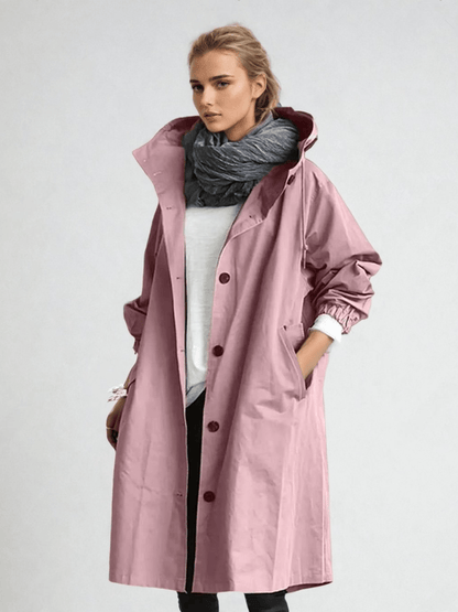 Elizabeth Luxe Trenchcoat – Stilvoller Damenmantel mit Gürtel und klassischer Silhouette