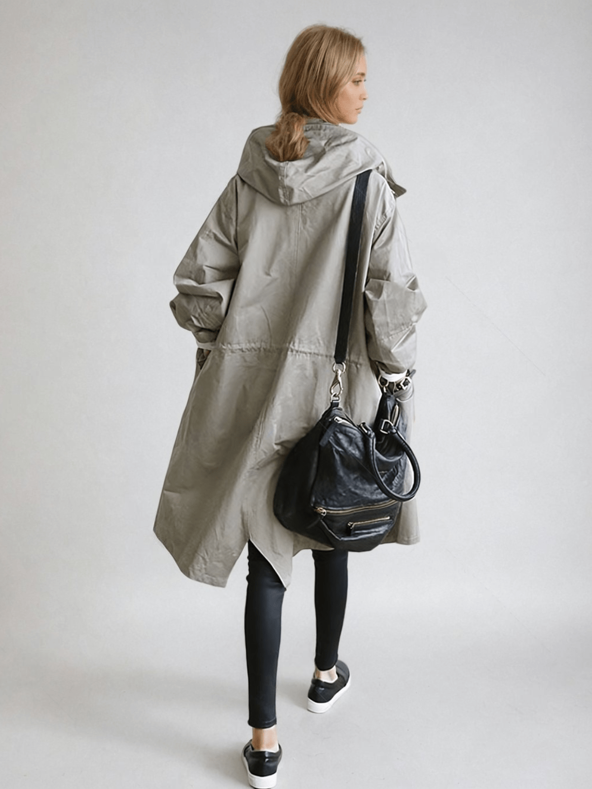 Elizabeth Luxe Trenchcoat – Stilvoller Damenmantel mit Gürtel und klassischer Silhouette