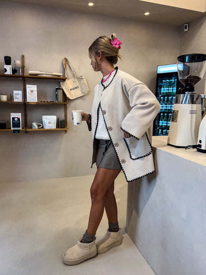 Sandrine Suede Boots™ – Beige Suede-Look Ankle Boots for Women | Becker's Amsterdam