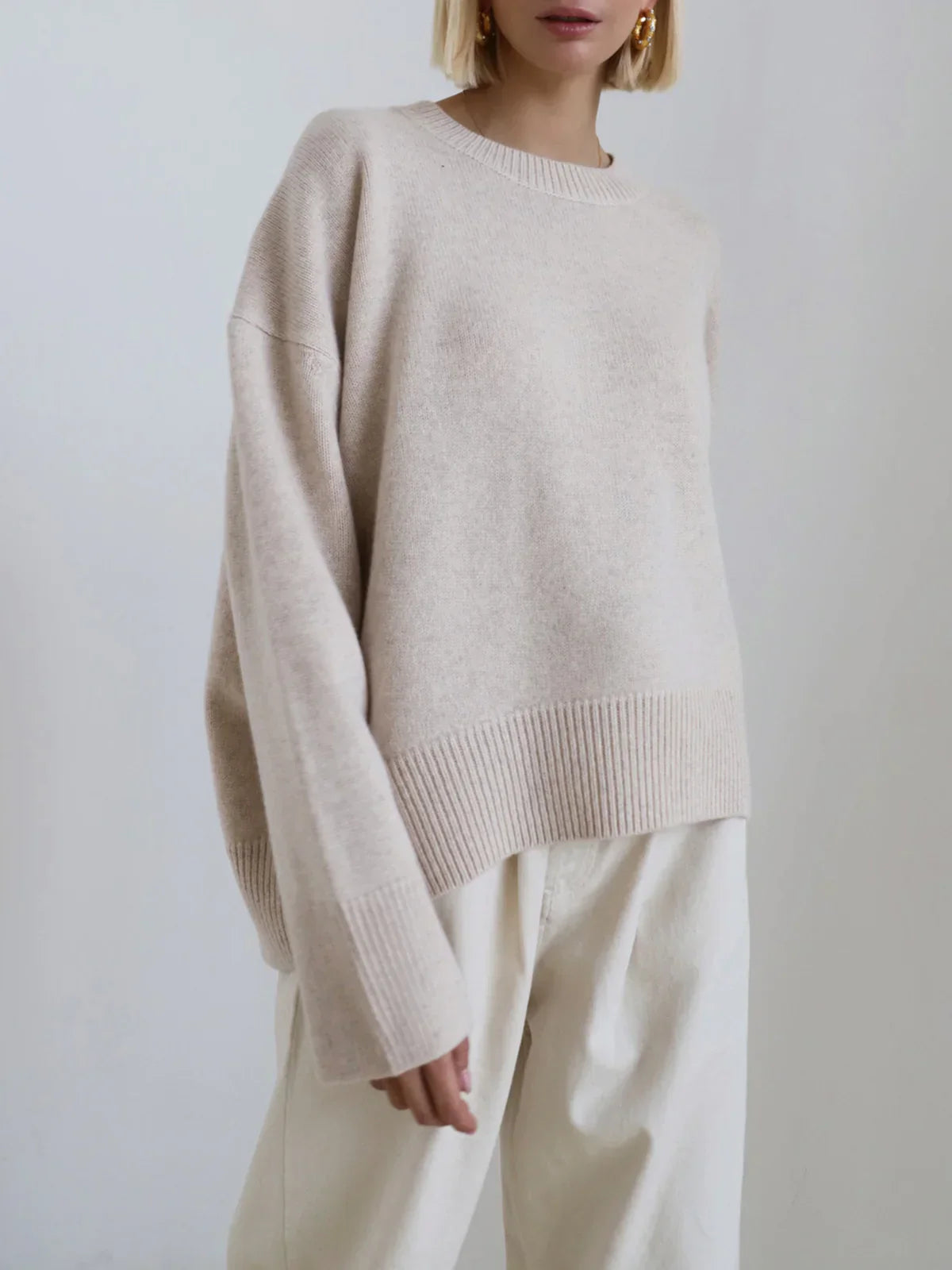 Noctea Cozy Knit κομψό γυναικείο πουλόβερ Becker's Amsterdam