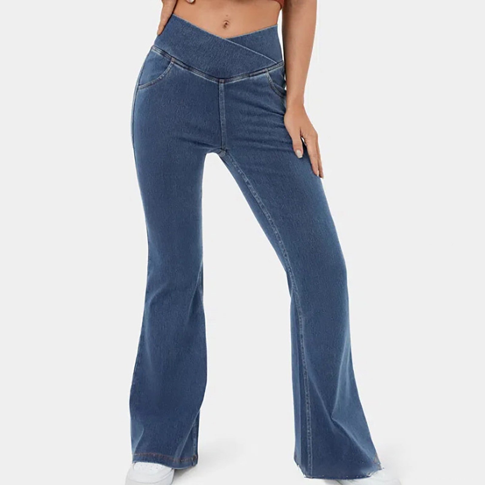 Premium denim pants for women with a modern fit