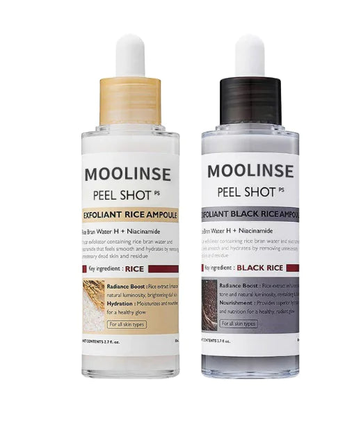 Peel Shot Glow Rice Peeling Ampoule Exfoliator Serum