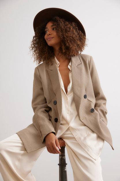 Harlow™ Oversized Blazer – Retro Look &amp; Relaxed Fit | Becker's Amsterdam™