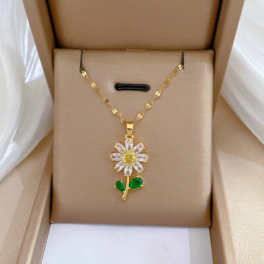 Becker's Amsterdam™ - Zirkonia Solros Halsband